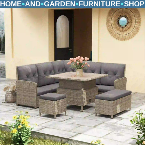 Piece rattan garden - rattan,