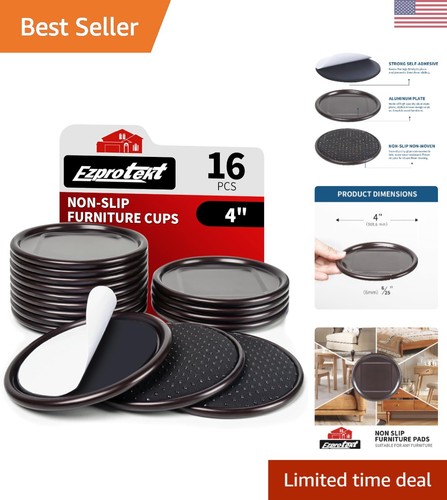 Pcs inch round non - 4-inch, non-slip