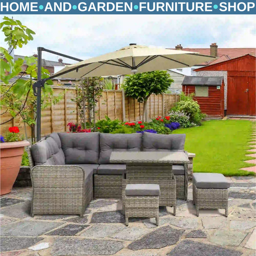 Piece rattan garden - 6,