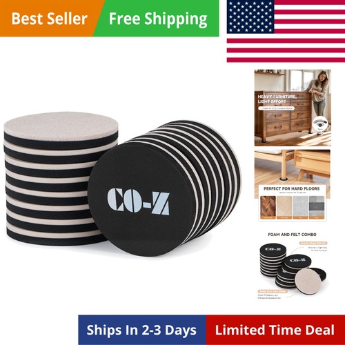16pcs felt furniture sliders - furniture,
