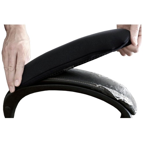 Durable stretch fit arm - fit, pad